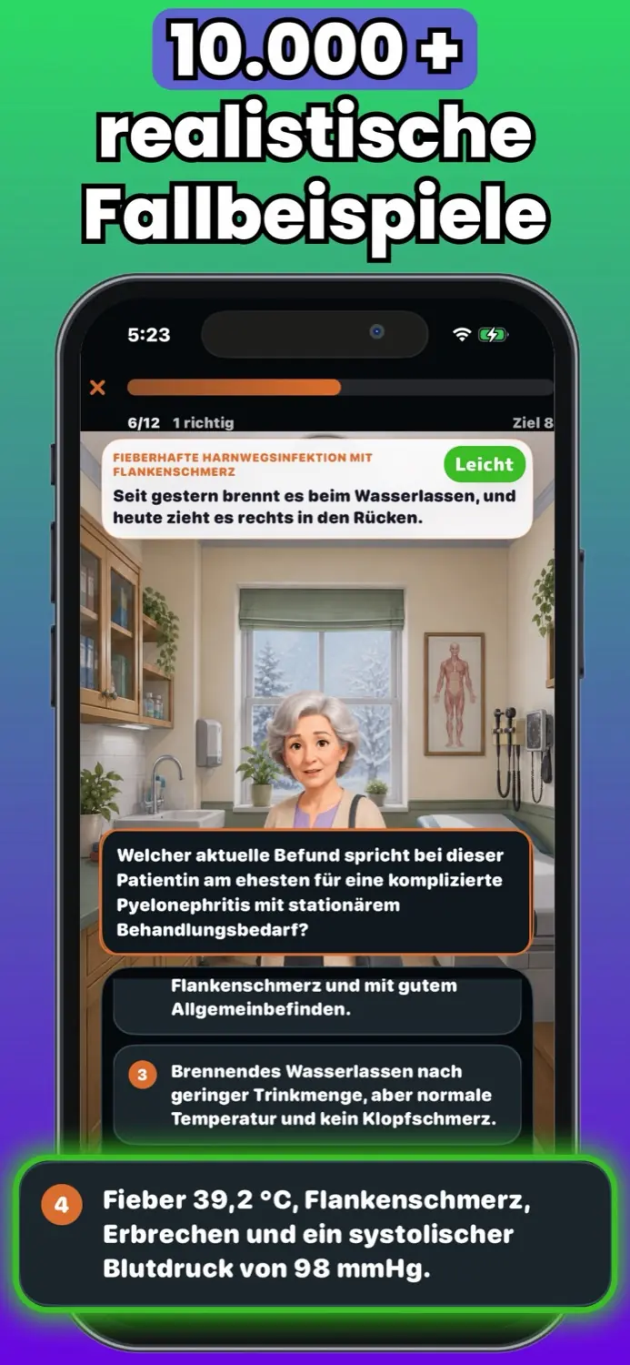 Praxisnahes Fallbeispiel in Medizingo